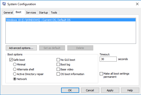 arreglar-windows-10-menú-inicio-no-funciona-modo-seguro-con-redes