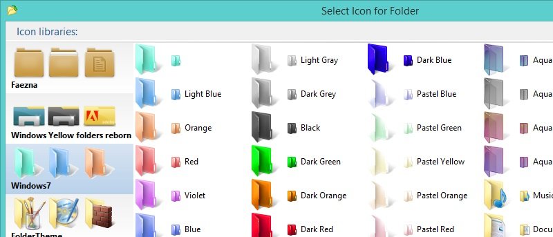Use Folderico para cambiar fácilmente los iconos de carpeta en Windows
