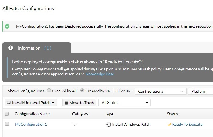 Éxito en la implementación de parches para PC remota