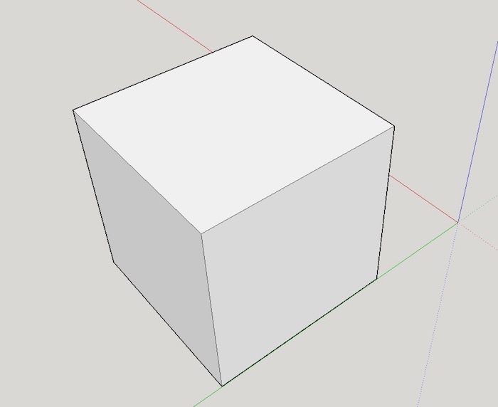 sketchup-basics-cubo terminado