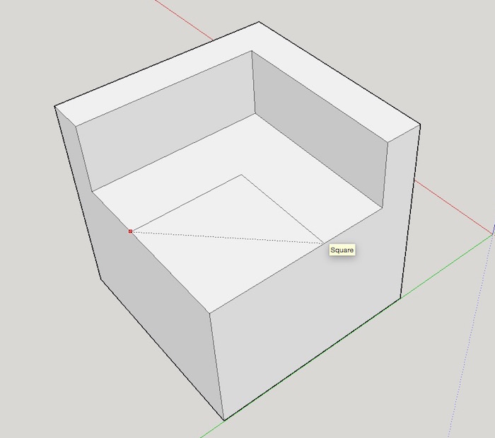 sketchup-básicos-segundo cuadrado