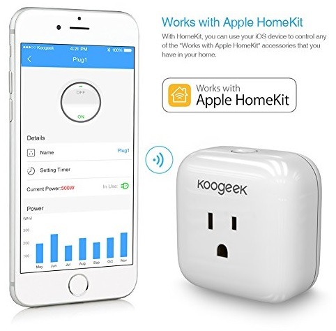 Smart Home Wi-Fi Enchufe Homekit