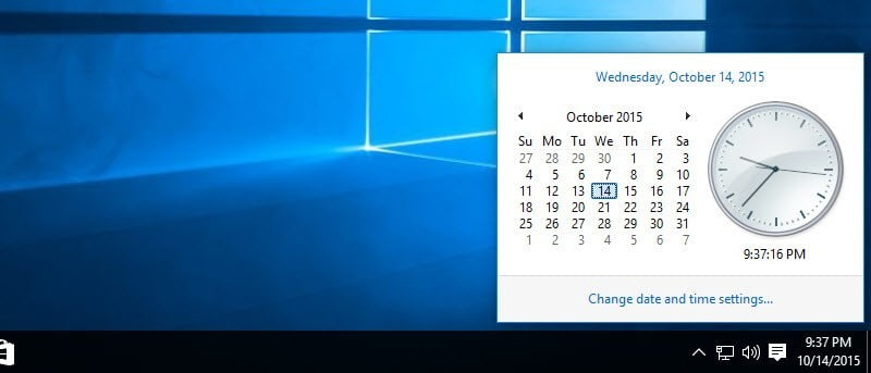 How to Bring Back Old Clock in Windows 10