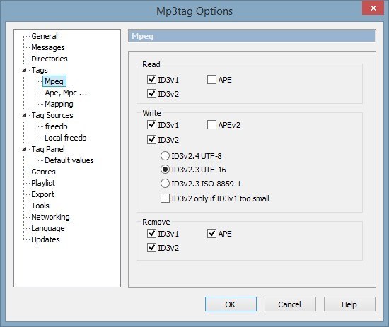 ID3TT-Tagger-TagSettings