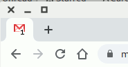 Icono de Gmail con recuento no leído