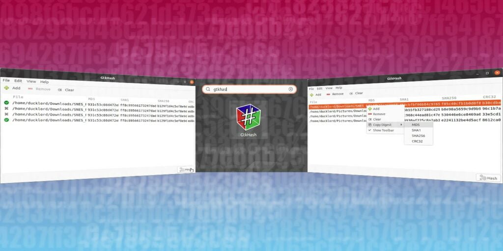 Check Hashes With Gtkhash Featured
