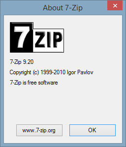 ArcTheme-7ZIP-Acerca de