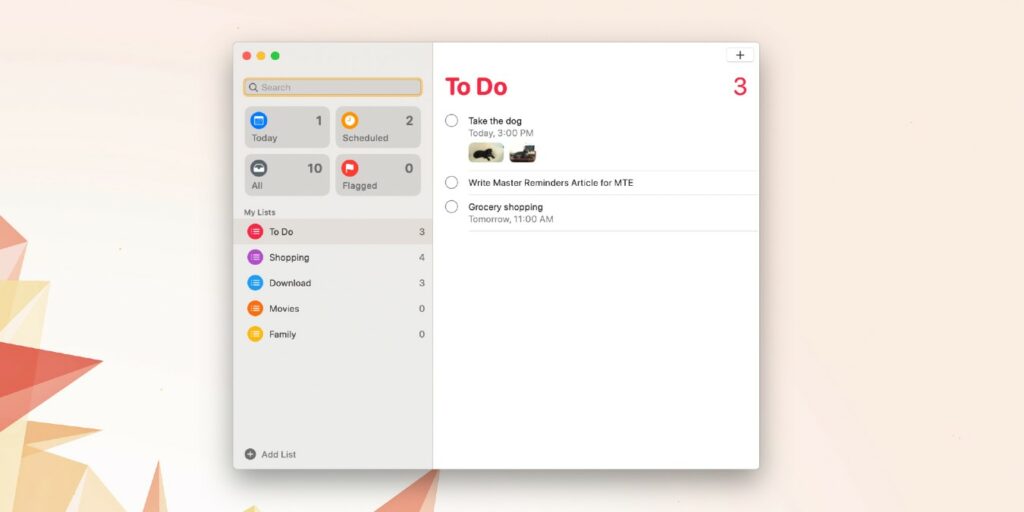 Master Reminders App Mac Featured