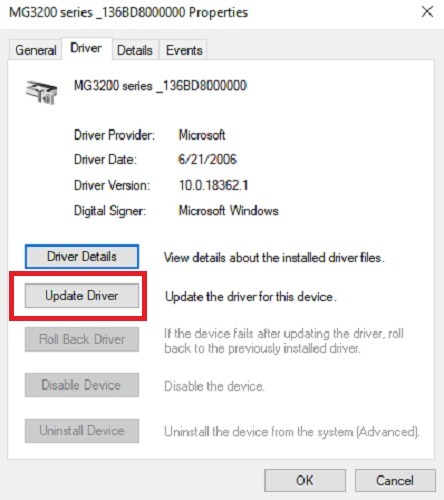 Cómo configurar un controlador de impresora predeterminado de Windows 10