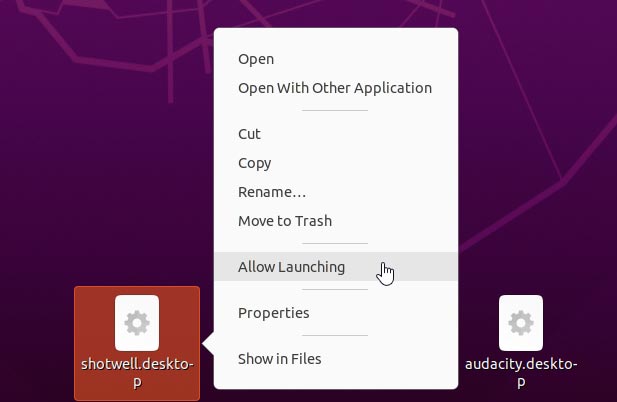 Los accesos directos del escritorio de Ubuntu permiten el lanzamiento