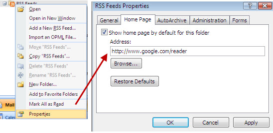 ms-outlook-rss-feed-propiedades