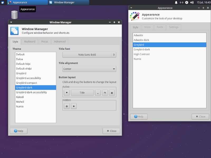 Personalización de Xfce Xubuntu