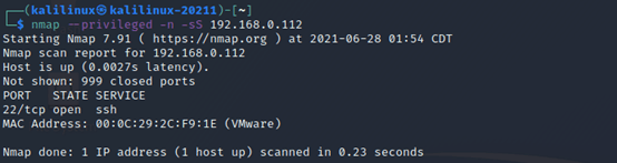 Nmap Noroot