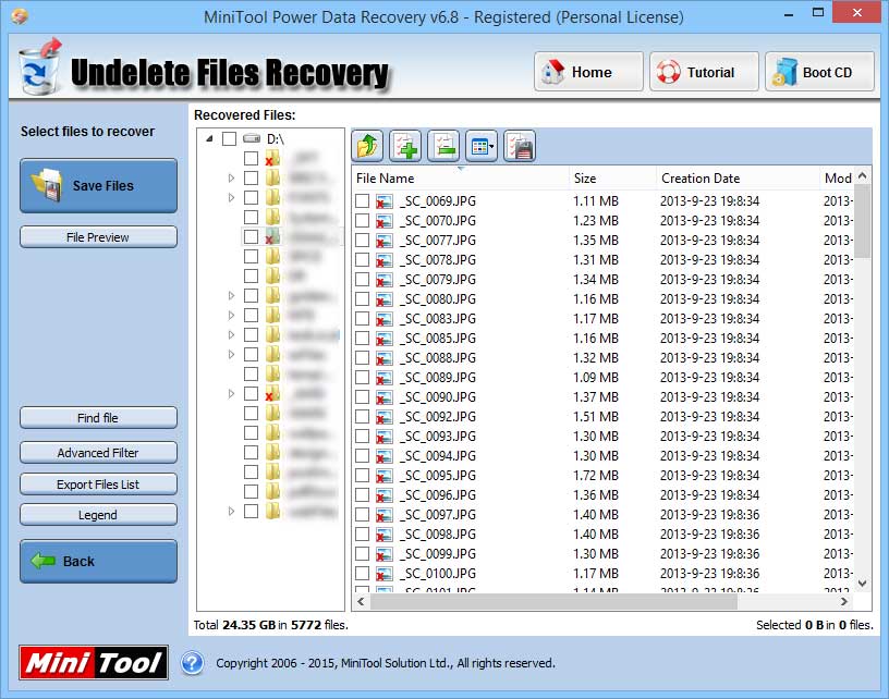 power-data-recovery-file-list