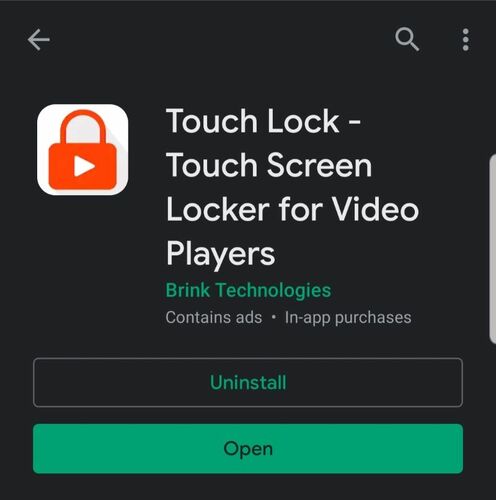 Tienda de bloqueo táctil para teléfono Android a prueba de niños