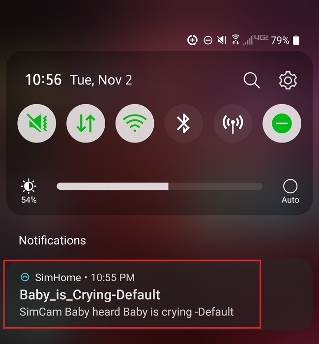 Revisión del monitor de bebé inteligente Simshine Baby Pro Alerta de llanto