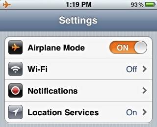 AirplaneMode-iPhone