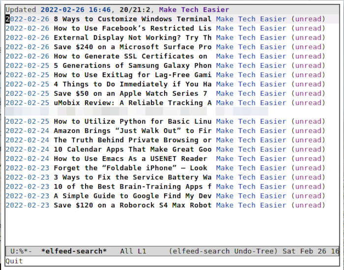 Emacs Rss 09 ExpertogeekFeeds