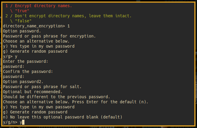 Rclone Crypt 10 Sal Contraseña