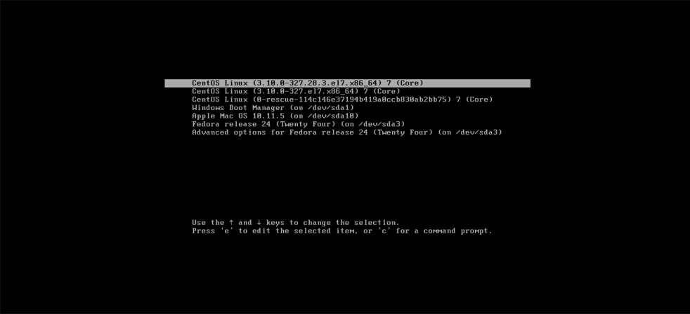 Proceso de arranque de Linux Grub2