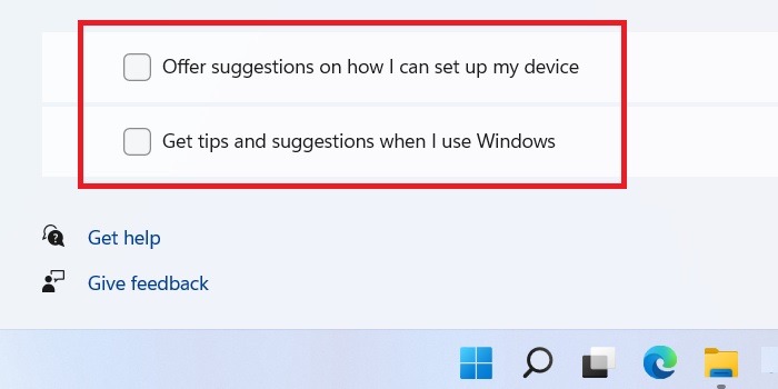 Windows Desactivar notificaciones Windows11 Sin sugerencias Consejos