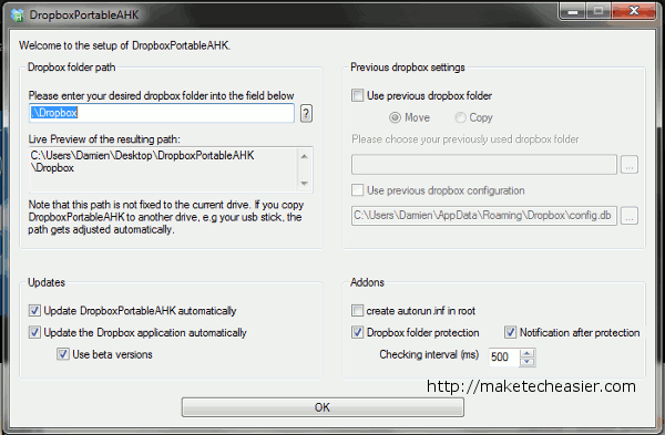 dropboxportable-config