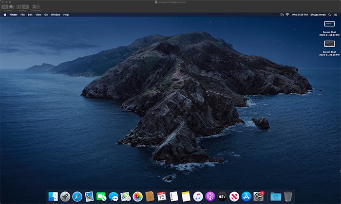 Compartir pantalla Macos Control