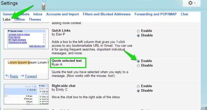 Cita-frase-en-Gmail-habilitar
