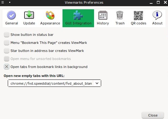 viewmarks-gui-integración