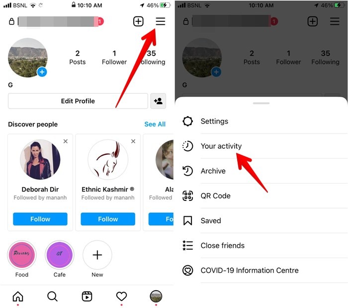 Configuración de publicaciones de Instagram