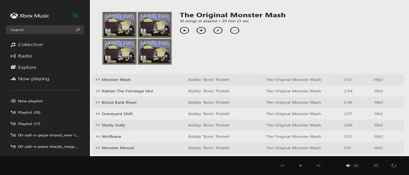 The Original Monster Mash Playlist