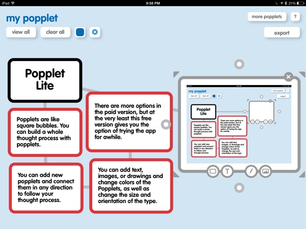 VisualNotes-Popplet