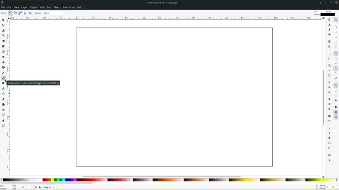 Creación de logotipos con la herramienta de línea Inkscape