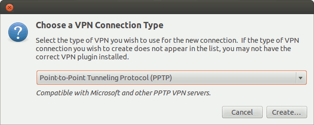 vpn-pptp-tipo de conexión