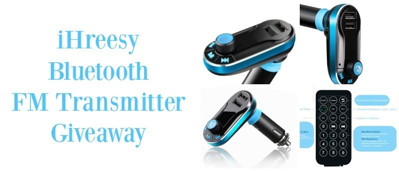 iHreesy Bluetooth FM Transmitter and Car Charger Review