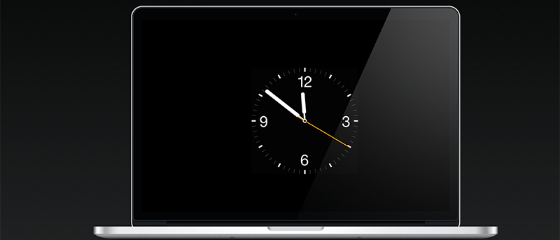 How to Set the Apple Clock Watch Face As the Screen Saver on Your Mac