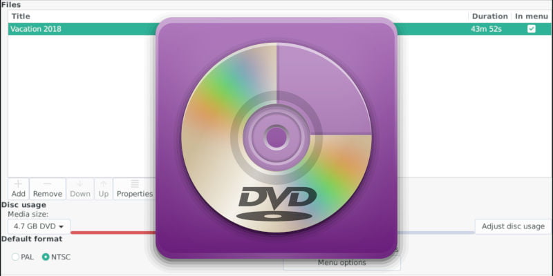 Create DVD Images With DevedeNG