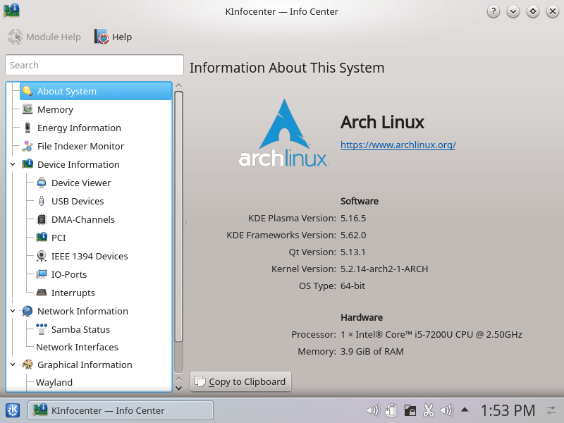 Facilidad de uso de Arch Linux