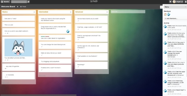 Trello Clear: Interfaz rediseñada clara y liviana.