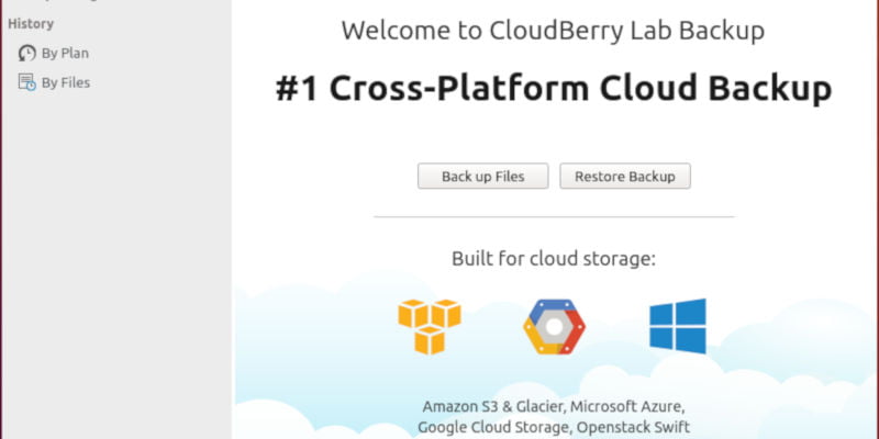 Create Backups on Linux CloudBerry