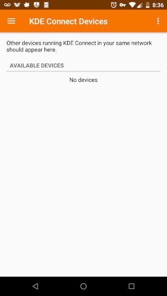 Conexión KDE en Android