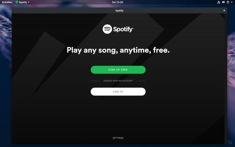 Spotify en Fedora