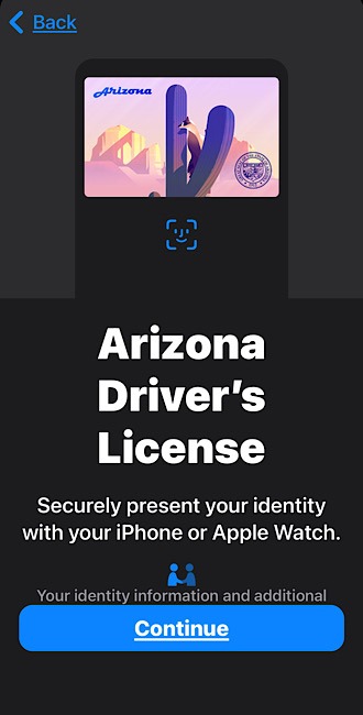 Monedero Licencia de conducir Arizona