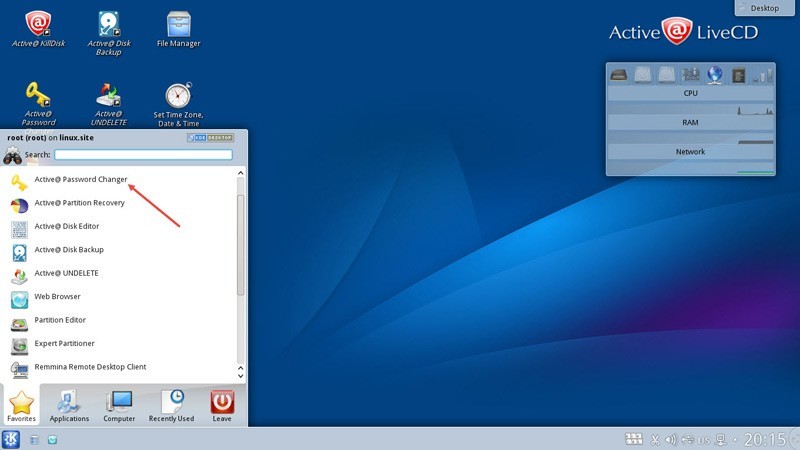 active-live-cd-select-password-changer
