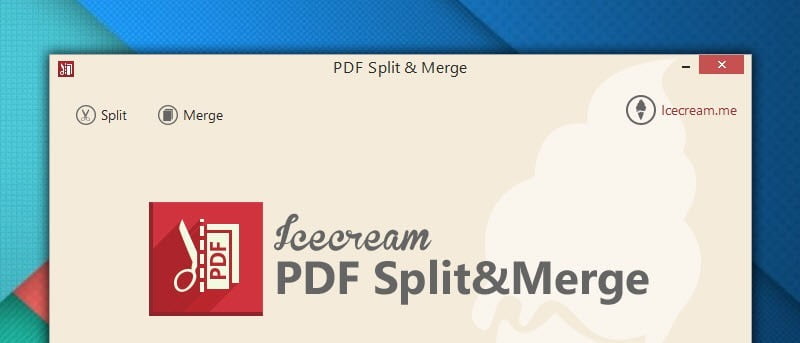 Icecream PDF Split and Merge Review