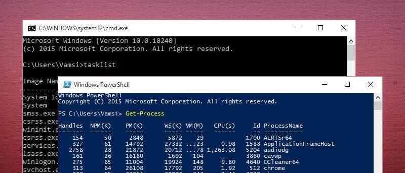 What is the Difference Between Command Prompt and PowerShell