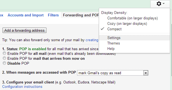 configuración simple-mail-gmail