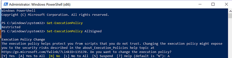 Chocolatey Install Powershell 1 Política de ejecución