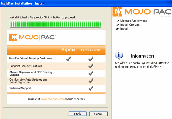 mojopack-instalación-completa