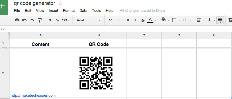 Cómo crear un código QR en Google Drive